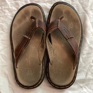 Dr. Martens Leather Flip Flops